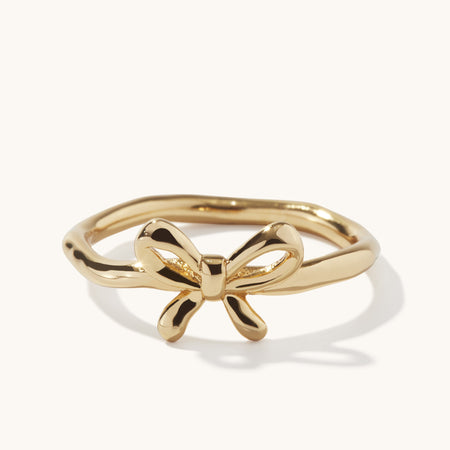 Bow Ring Gold